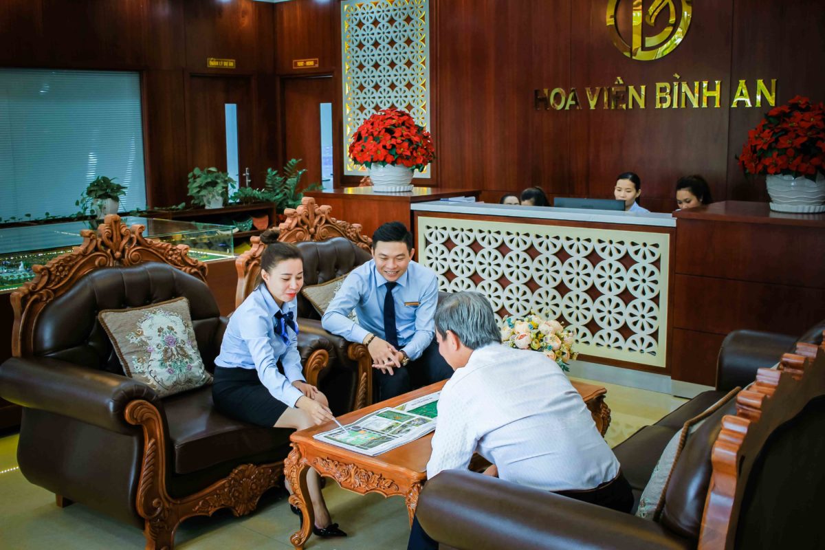 hoa viên bình an