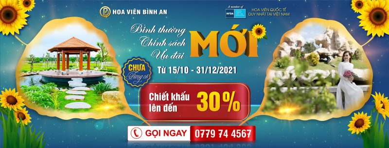 Ưu đãi hot tại Hoa Viên Bình An