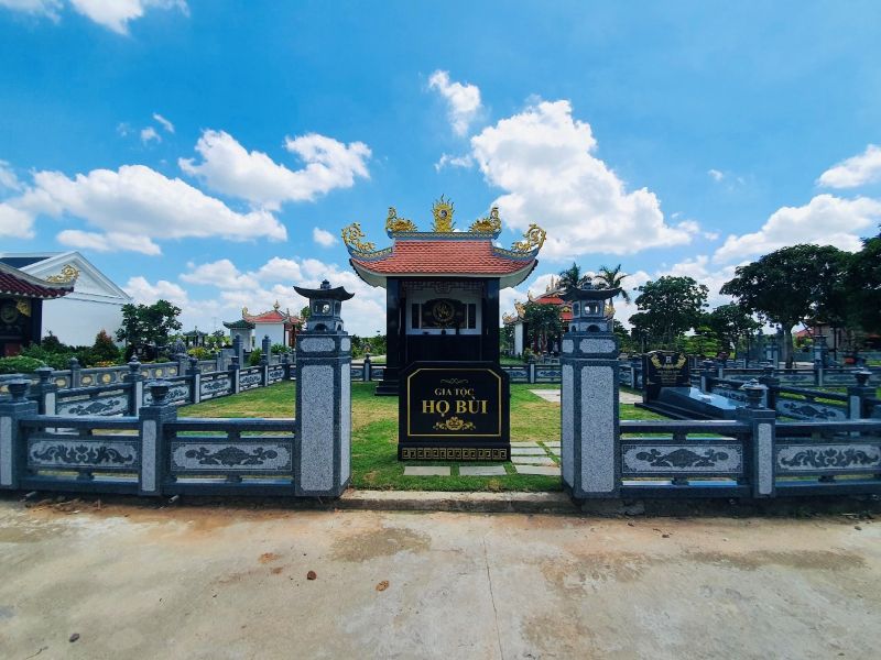 điều kiêng kỵ khi xây mộ
