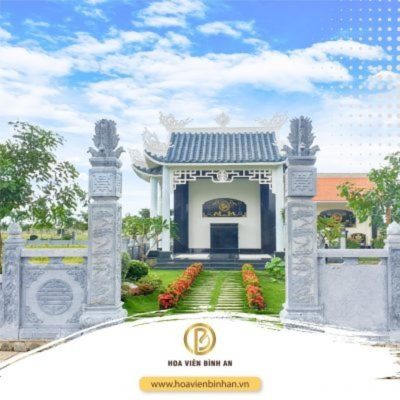 lăng mộ đá 1 mái