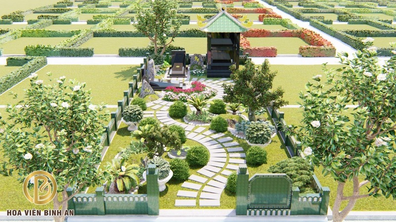 lăng mộ đá 1 mái